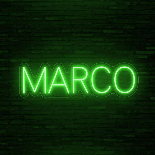 Scritta neon led personalizzata