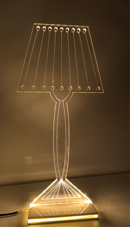 Lampada in plexiglass