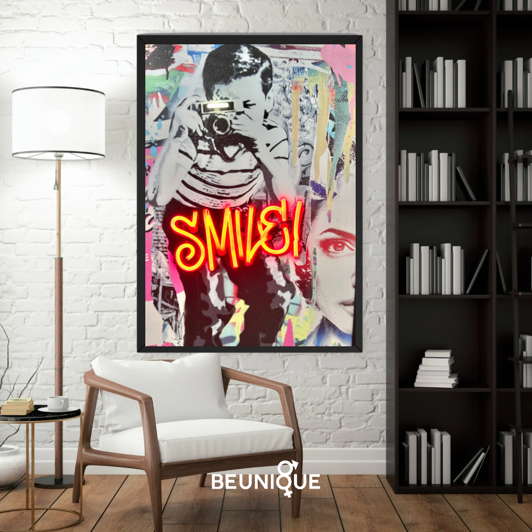 Quadro LED "Smile"