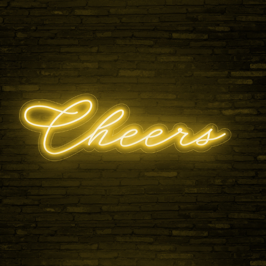 Scritta LED Personalizzabile – Cheers
