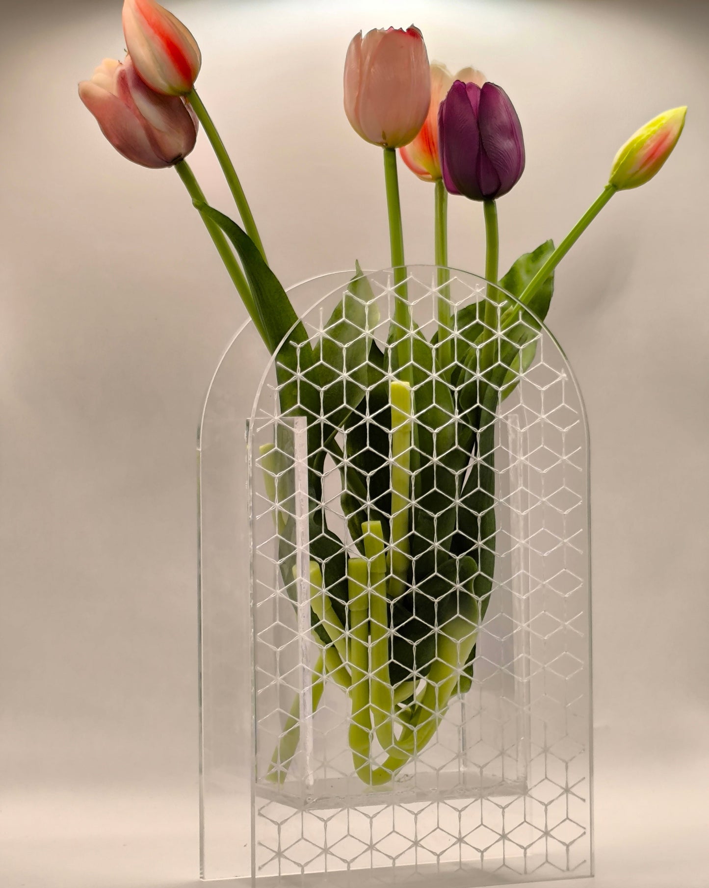 Vaso in plexiglass